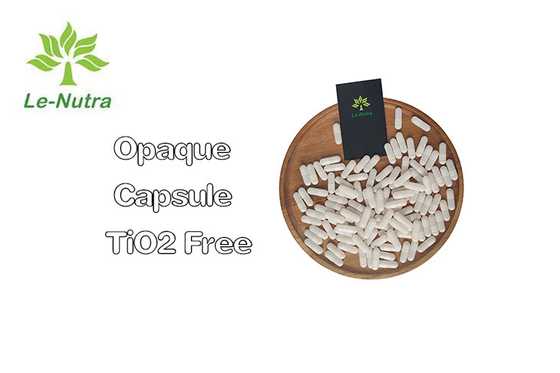 Calcium Carbonate Empty Hard Capsules Titanium Dioxide Free Size 3