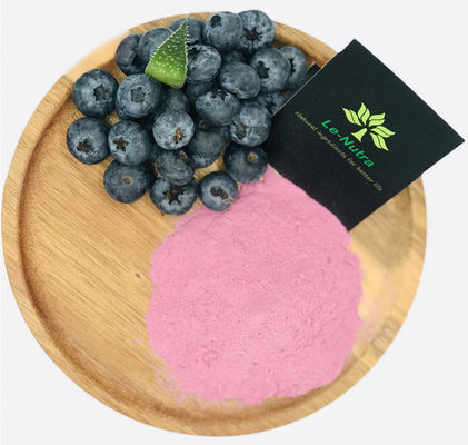 100% Water Soluble Organic Lyophilized Freeze dried Wild Blueberry Powder