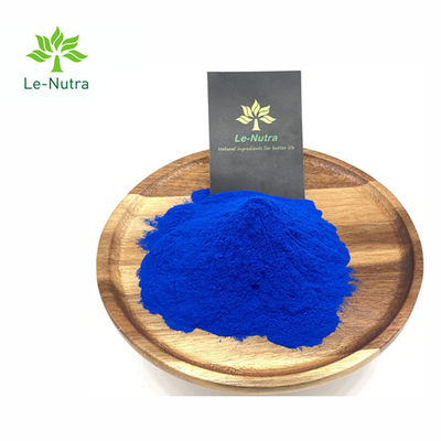 ISO Kosher GMP Natural Food Colors Organic Phycocyanin Powder Solvent Extraction