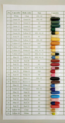 Size 00 0 1 Hard Empty Gelatin Capsules/empty_gelatin_capsules from Bovine Empty Hard Capsules