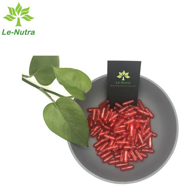 Le Nutra Red Empty Capsules Size 000 Vegetarian Capsules 87mm2/S Viscidity