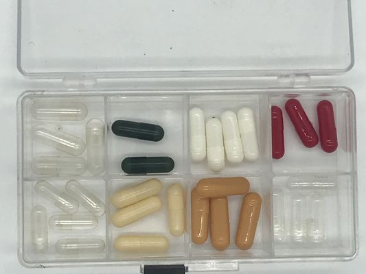 Packaging Customization Various color selection [Hard Gelatin Empty Capsule] capsule umbrella/gelatin empty capsules