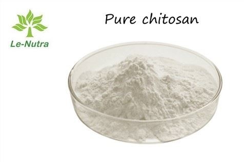 Pure chitosan dietary supplement powder