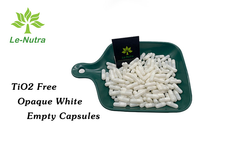 Titanium Dioxide Free Vegan Capsule Shells Empty Hard Capsules