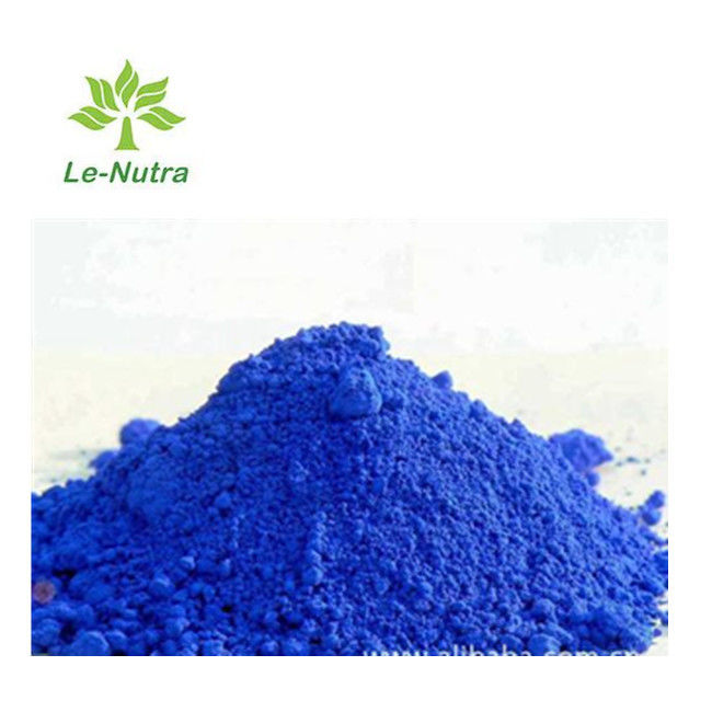 ISO Kosher GMP Natural Food Colors Organic Phycocyanin Powder Solvent Extraction